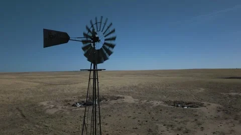 Windmill Stock Footage 272409235