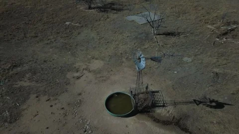 Windmill Stock Footage 272409634