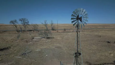 Windmill Stock Footage 272409981