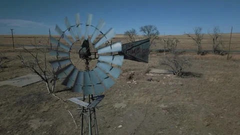 Windmill Stock Footage 272410076