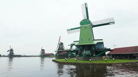 Windmill Video stock 313153546