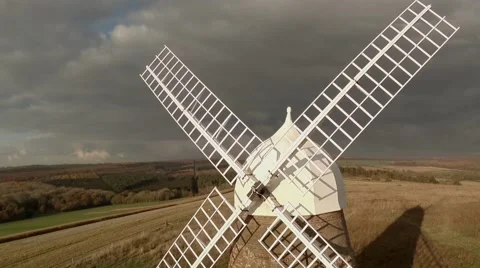 Windmill - Front Stock Footage 44753589