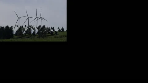 Windmill : green energy Stock Footage 20443523