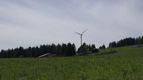 Windmill : green energy Stock Footage 20443713
