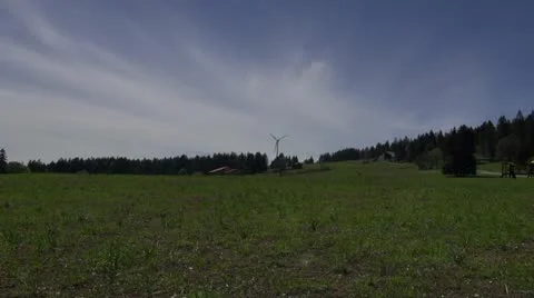 Windmill : green energy Video stock 20443742
