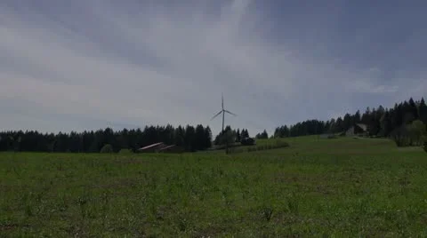 Windmill : green energy Stock Footage 20443816