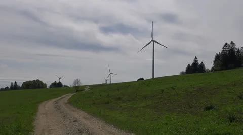 Windmill : green energy Stock Footage 20443970