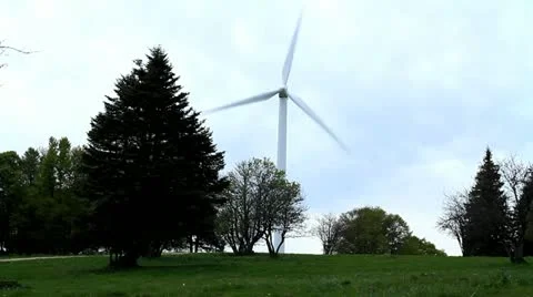Windmill : green energy Stock Footage 20469169