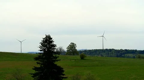 Windmill : green energy Stock Footage 20469361