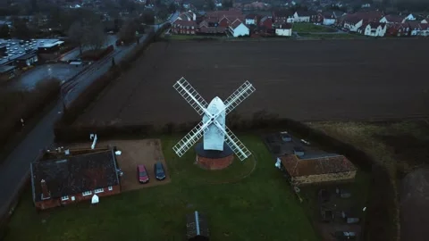 Windmill Helix Stock Footage 167734824