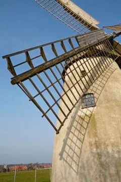Windmill Hille (Germany) Stock Photos
