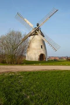 Windmill Hille (Germany) Foto stock