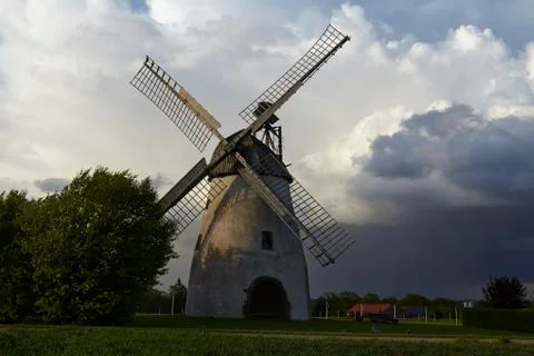 Windmill Hille (Germany) Stock Photos