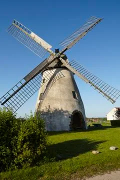 Windmill Hille (Germany) Stock Photos