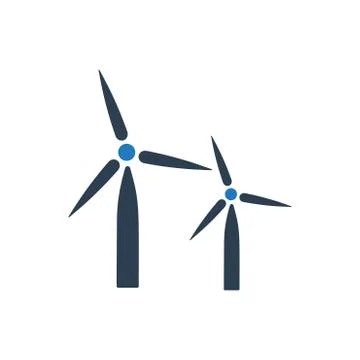 Windmill Icon Stock Illustration
