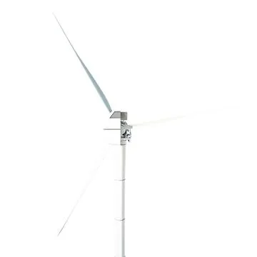 Windmill isolated on white background Stock Illustration