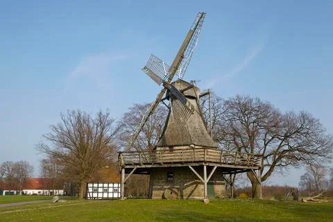 Windmill Levern (Stemwede, Germany) Foto stock
