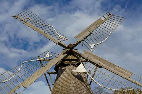 Windmill Levern (Stemwede, Germany) Stock Photos