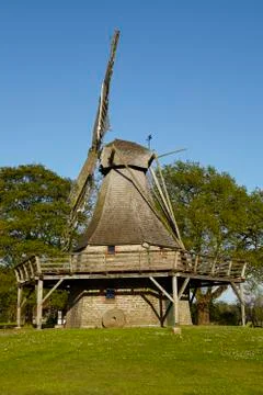 Windmill Levern (Stemwede, Germany) Stock Photos
