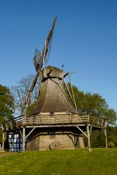 Windmill Levern (Stemwede, Germany) Stock Photos