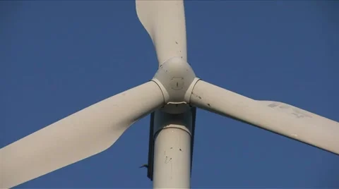 Windmill low angle close-up Stock Footage 5700973
