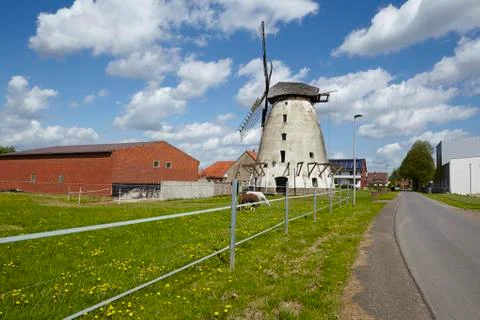 Windmill Minden (Germany) Stock Photos