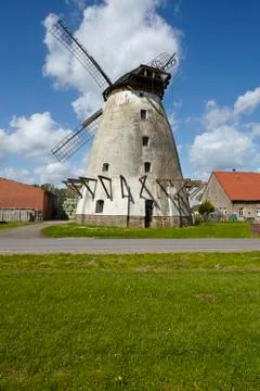 Windmill Minden (Germany) Stock Photos