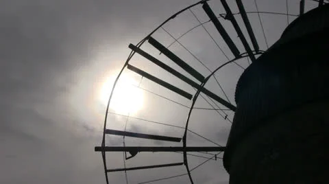 Windmill - monument - germany Видео 22968525