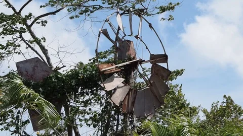 Windmill old. Stock Footage 107287067