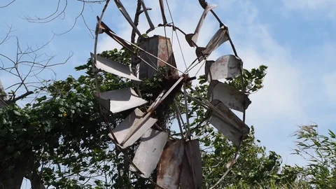 Windmill old. Stock Footage 107287074