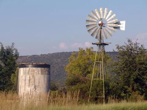 Windmill Foto stock