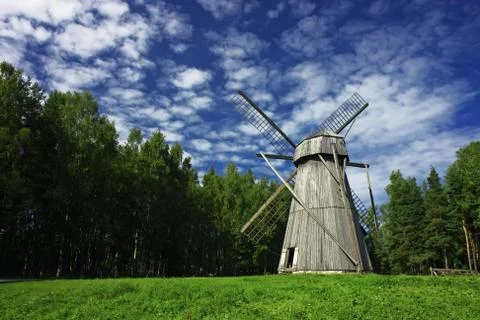 Windmill 写真素材
