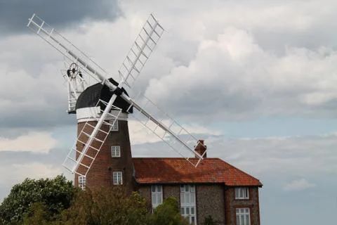 Windmill. Stock Photos