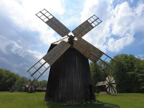 Windmill 库存照片