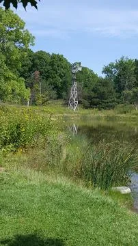 Windmill 库存照片