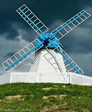 Windmill Foto stock