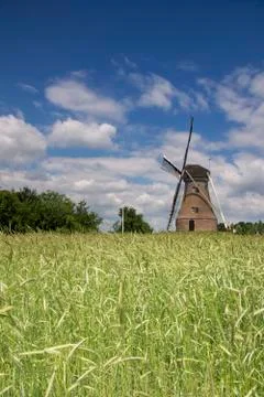 Windmill the Piepermolen Stock Photos