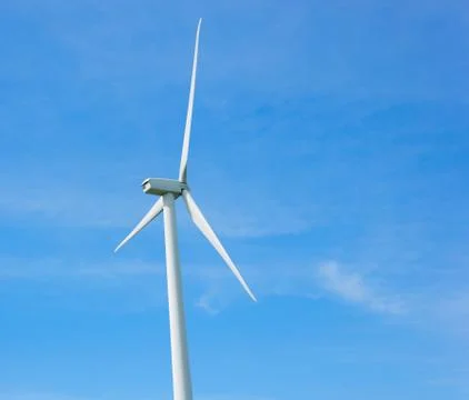 Windmill power generator. Stock Photos