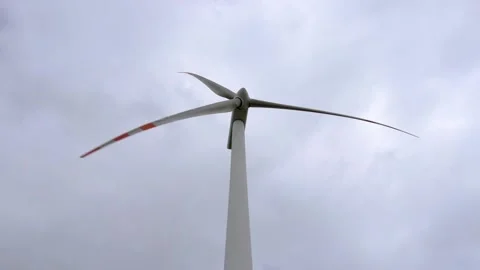 The windmill producing electricity Stock Footage 161798242