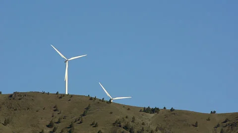 Windmill ridge Stock Footage 22980408