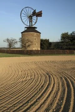 Windmill in Ruprechtov Foto stock