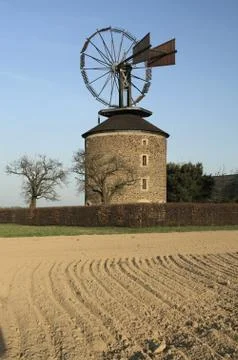 Windmill in Ruprechtov Stock Photos