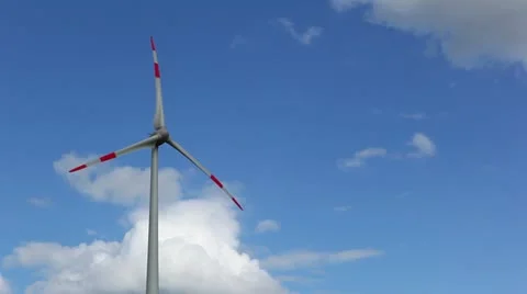 Windmill spinning Stock Footage 11145720
