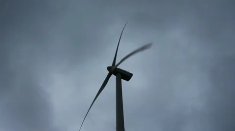 Windmill at storm 스톡 동영상 10898762