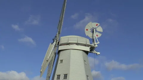 Windmill Time Lapse Stock Footage 168949280