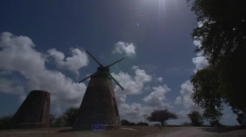 Windmill Timelapse Video stock 49775683