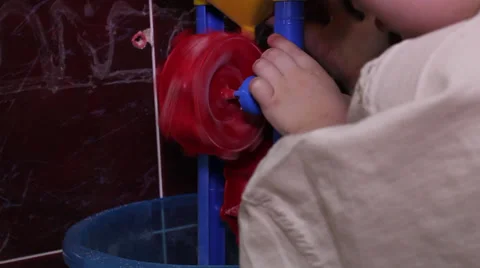 Windmill toy Video stock 36041789