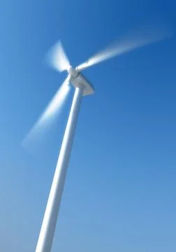 Windmill turbines Stock Photos