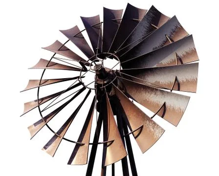 Windmill vanes Stock Illustration