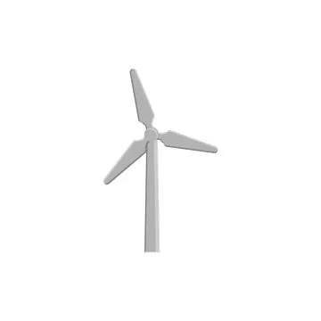 Windmill vector graphic design illustration Stock-Illustration